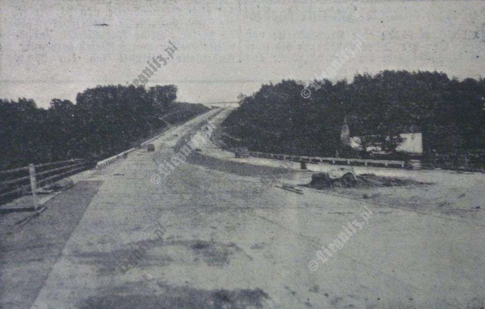 Autostrada. Przed Doliną Lubiatowa. Fot. Liegnitzer Tageblatt, 1936 r. 